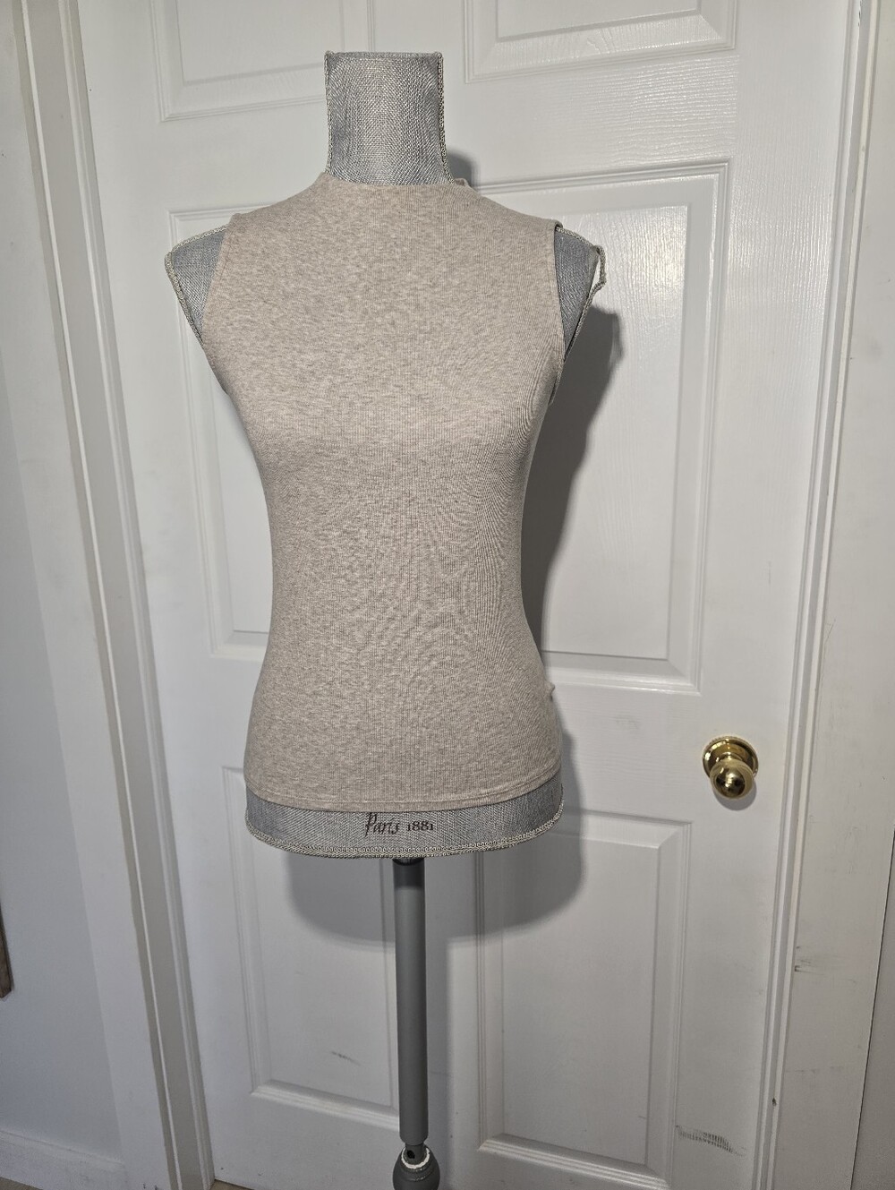 EVERLANE ribbed Mockneck Tank